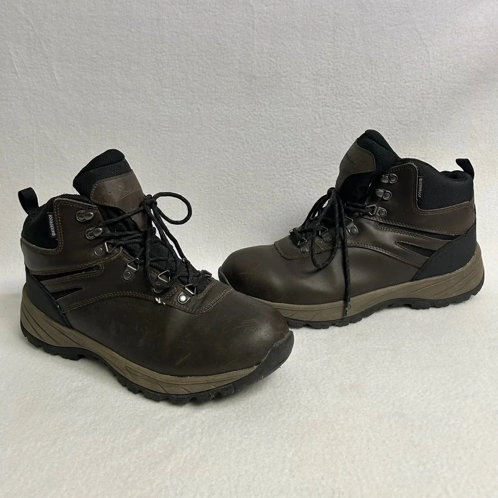 Eddie Bauer Everett Hiking Gorpcore Mens 13 Brown Waterproof Boots